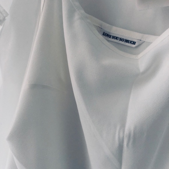 Women’s White Button Down Blouse - Picture 8 of 9